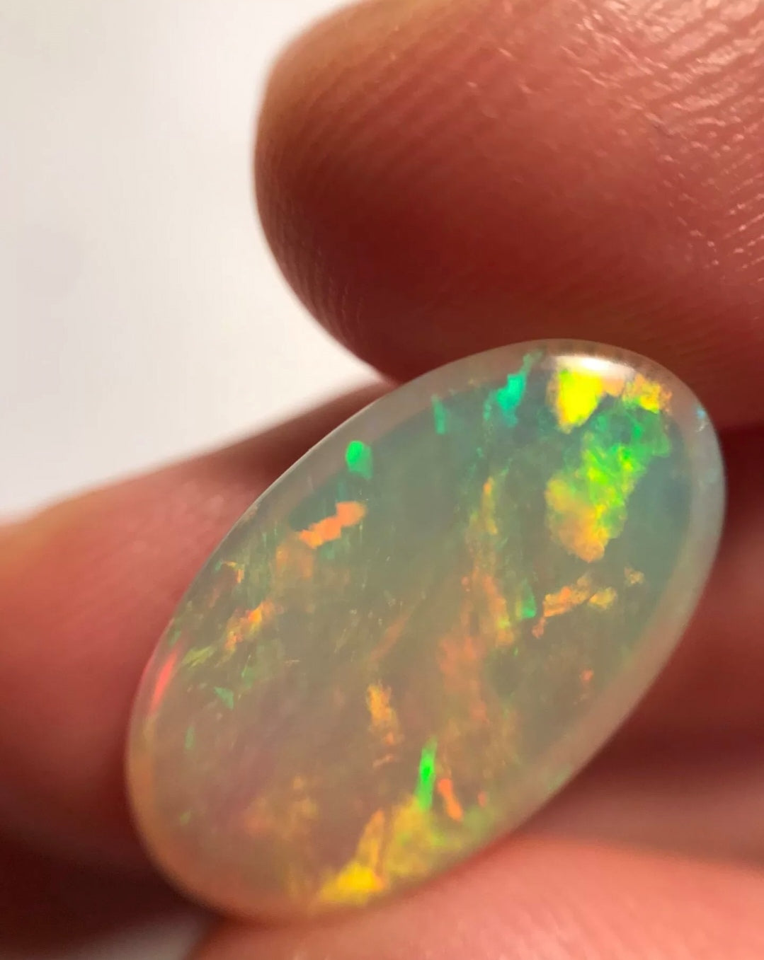 6.21ct Natural Solid Australian Opal 18.0×10.5×5.6mm