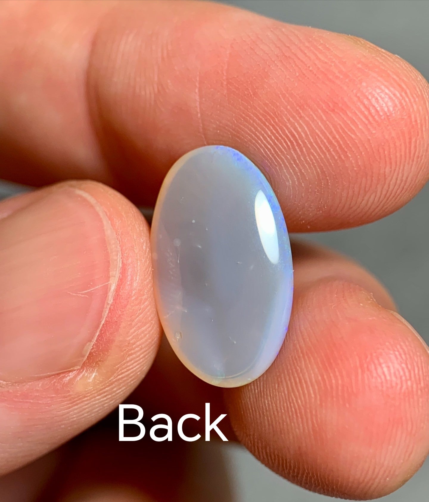 'The deep sea' 5.14ct Natural Solid Australian dark crystal opal 17x10.1x5.2mm