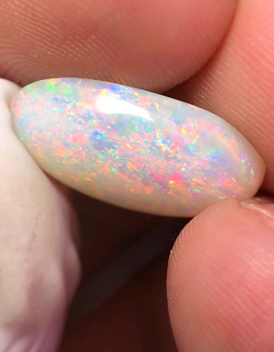 'Pleasure Blossom' 4ct Natural Solid Australian Crystal opal 15.3x9.3x4.8mm