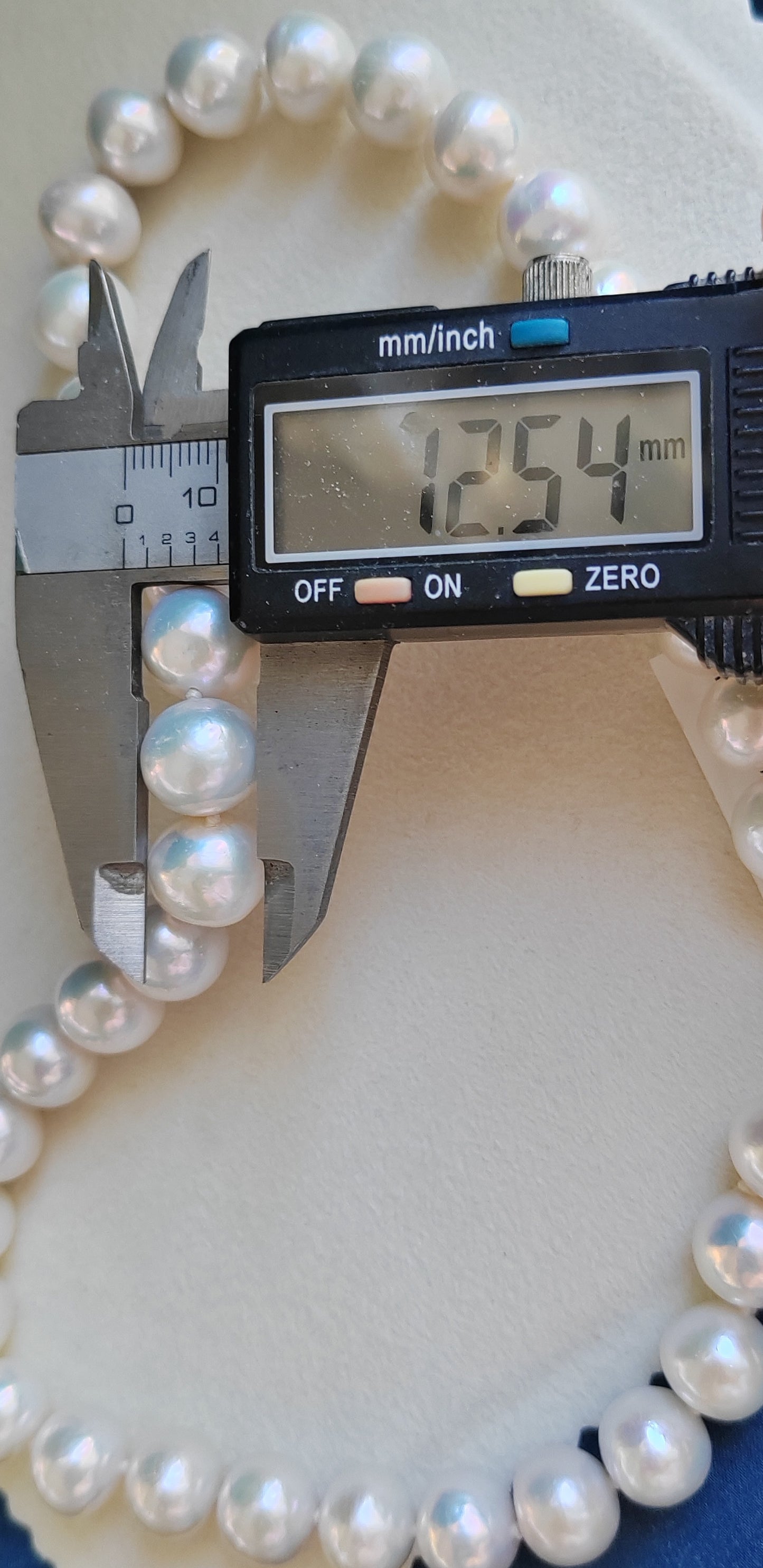 11-12.5mm Genuine freshwater pearl classic necklace