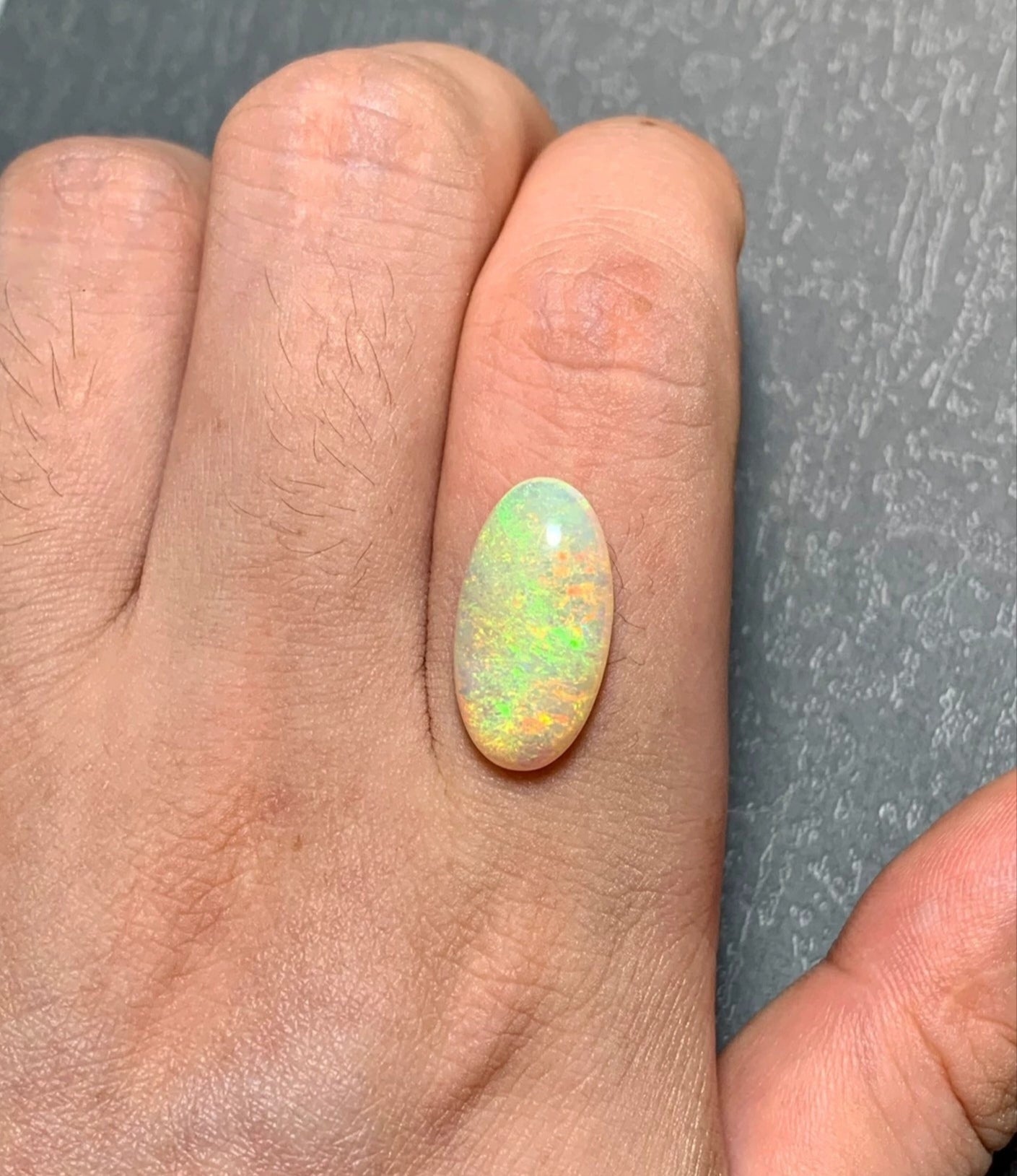 'Wild Daisy' Natural Solid Australian Crystal opal 4.35ct