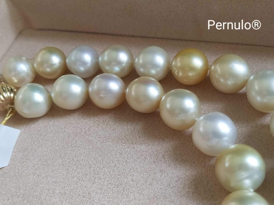 12-17mm Genuine South Sea Pearls c 'Super Matinee' necklace 51cm