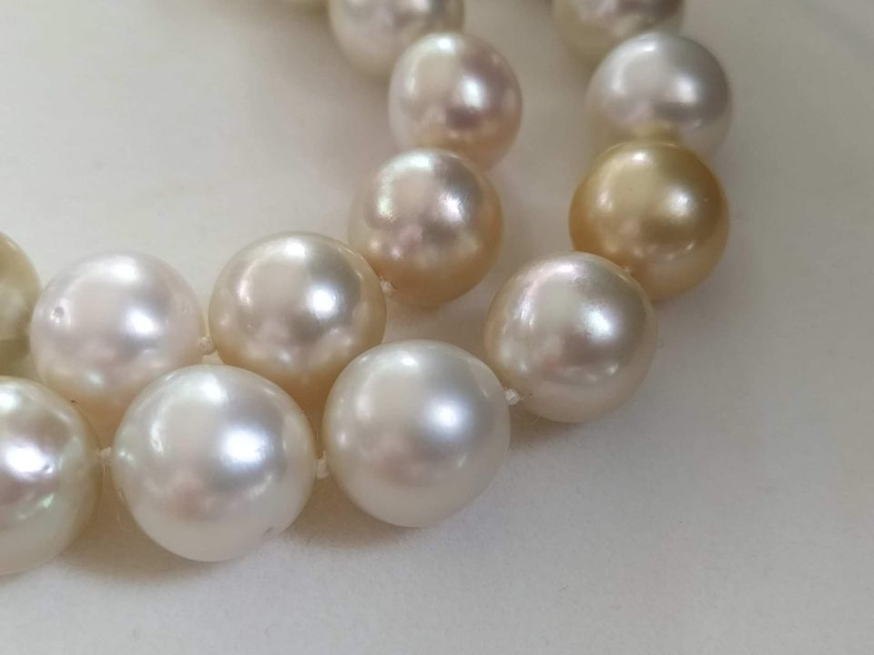 12-17mm Genuine South Sea Pearls c 'Super Matinee' necklace 51cm