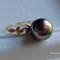 'Rosée' ring 14k gold genuine tahitian south sea pearl 10.5mm size P