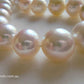 11-14mm Genuine south sea white pearls classic necklace