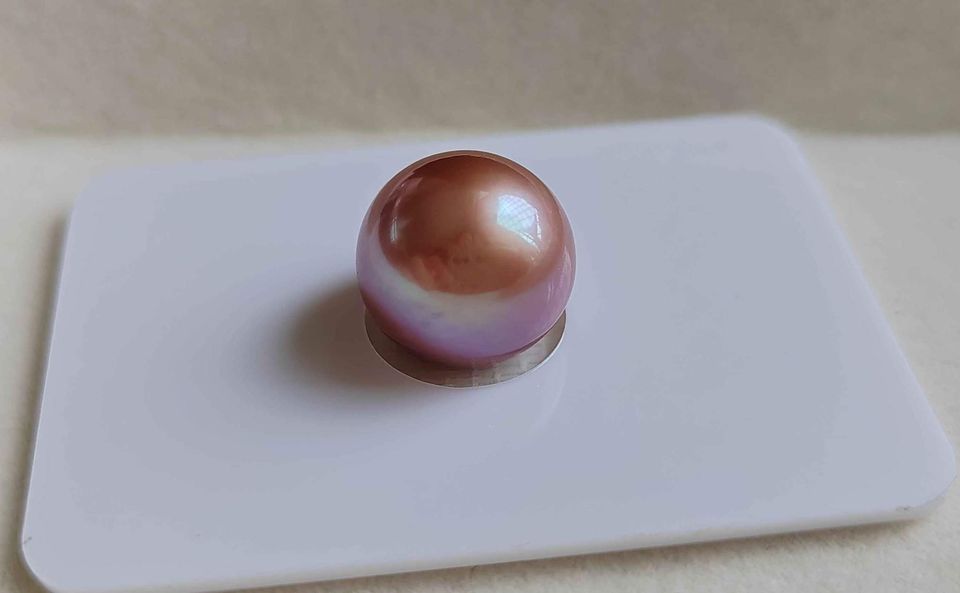 12.7mm Genuine Freshwater loose Pearl piece Round