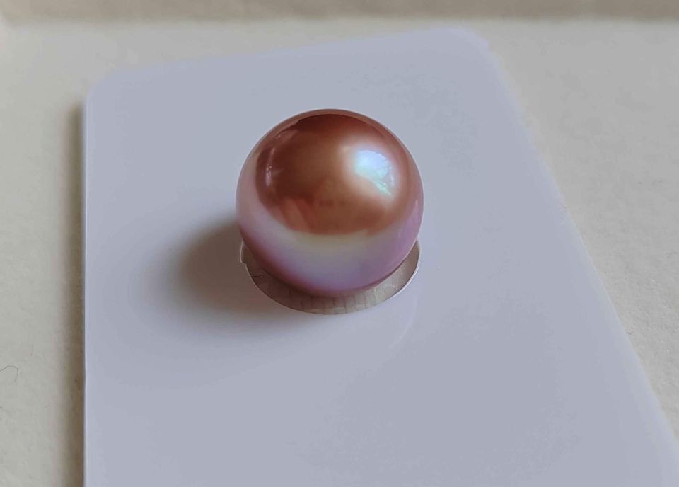 12.7mm Genuine Freshwater loose Pearl piece Round