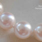 8.5-9mm Genuine Japanese akoya round pearls classic 14k gold necklace
