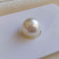 10.6mm Genuine south sea white pearl button loose pearl