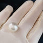 15.4mm Genuine south sea white pearl loose
