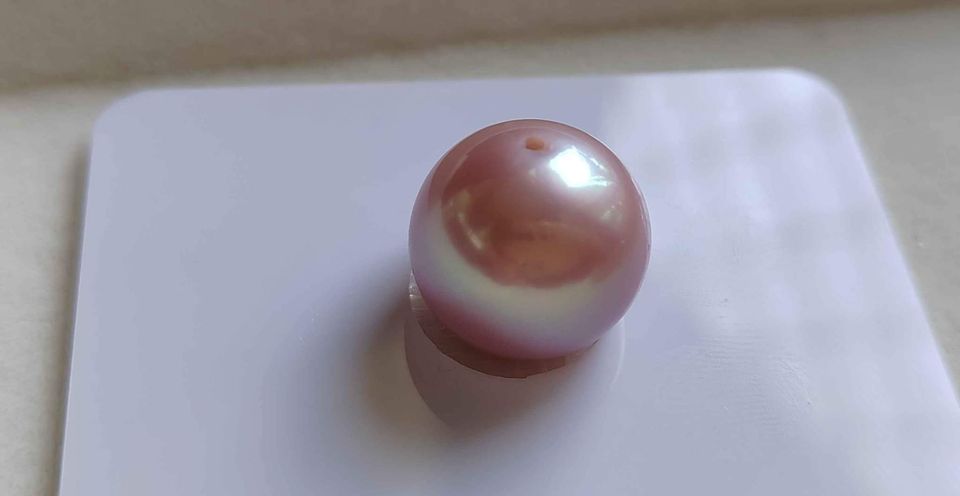 13.6mm Genuine Freshwater Loose Pearl Piece AAA+