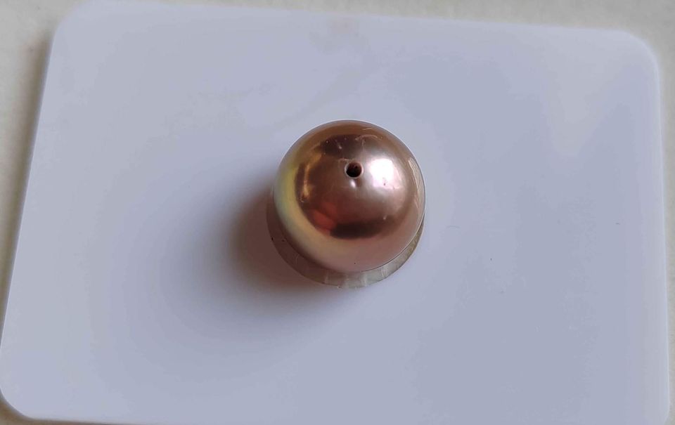 11.1X11.5mm Genuine Freshwater Edison Loose Pearl Piece