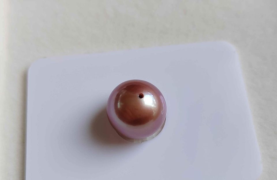 12.7mm Genuine Freshwater loose Pearl piece Round