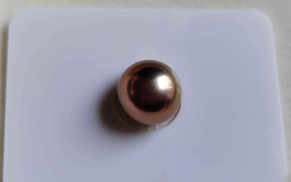 11.1X11.5mm Genuine Freshwater Edison Loose Pearl Piece