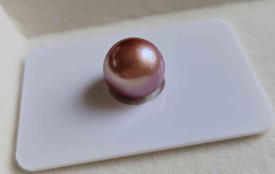 12.7mm Genuine Freshwater loose Pearl piece Round