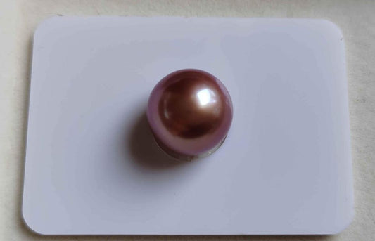 12.7mm Genuine Freshwater loose Pearl piece Round