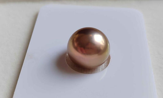 11.1X11.5mm Genuine Freshwater Edison Loose Pearl Piece