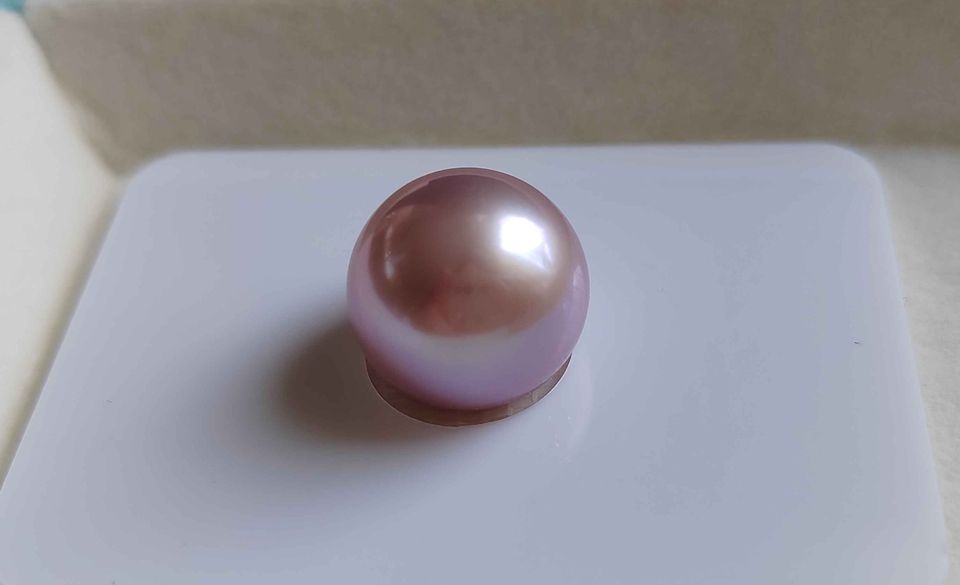 13.5mm Genuine Freshwater Loose Pearl Piece AAAA