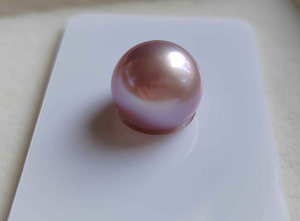 13.5mm Genuine Freshwater Loose Pearl Piece AAAA