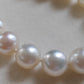 8-10mm Genuine Broome south Sea white pearls classic 14k necklace