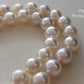 8-10mm Genuine Broome south Sea white pearls classic 14k necklace