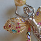 'Forest Fairy' brooch genuine golden south sea pearl 9.6mm