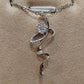0.19ct natural brilliant diamonds 18ct/18k white gold pendant