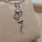 0.19ct natural brilliant diamonds 18ct/18k white gold pendant