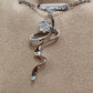 0.19ct natural brilliant diamonds 18ct/18k white gold pendant