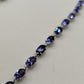 12ct Natural Tanzanite 0.81ct natural brilliant diamonds fine Platinum Pt900 necklace and pendant