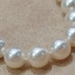 6.4-6.8mm AA Genuine akoya round pearls classic necklace 46cm