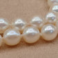 6.5-7mm Genuine akoya pearls classic earrings 46.5cm