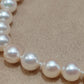 6-7mm AAA Genuine akoya round pearls classic necklace 45.5cm