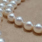 6-7mm AAA Genuine akoya round pearls classic necklace 45.5cm