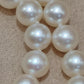 6.4-7mm AAA Genuine akoya round pearls classic necklace 45.5cm