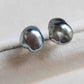 Keshi tahitian south sea pearls 18k gold earrings
