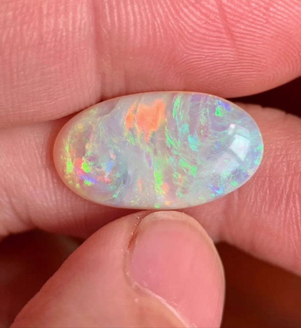 'Sunrise' Natural solid Australian Crystal opal 4ct