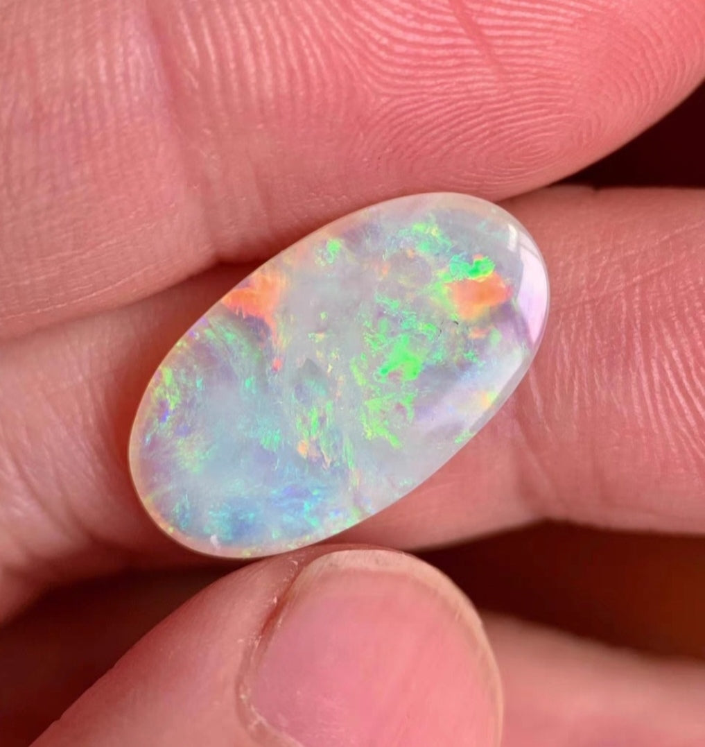 'Sunrise' Natural solid Australian Crystal opal 4ct