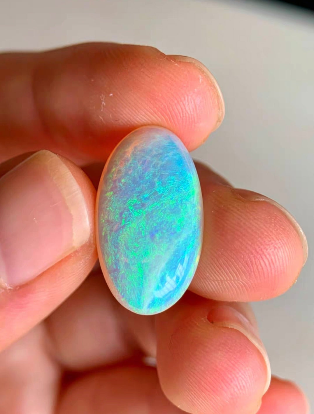 'The Blue Planet' 6.63ct solid Australian Opal 20.8x12x5mm