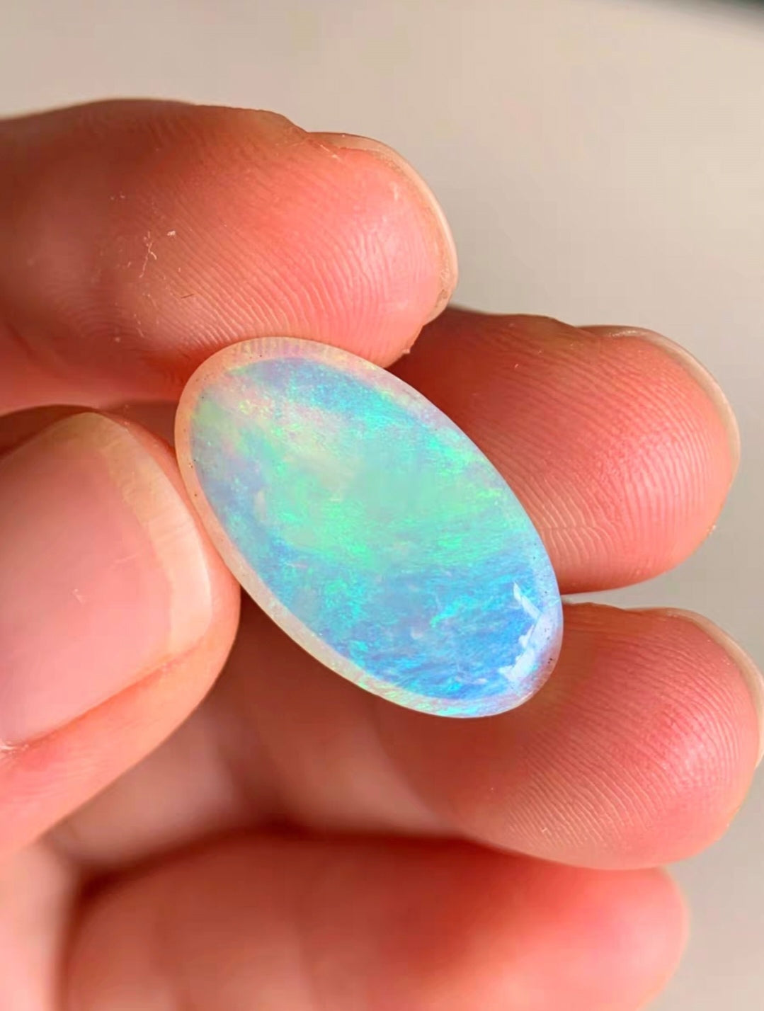 'The Blue Planet' 6.63ct solid Australian Opal 20.8x12x5mm