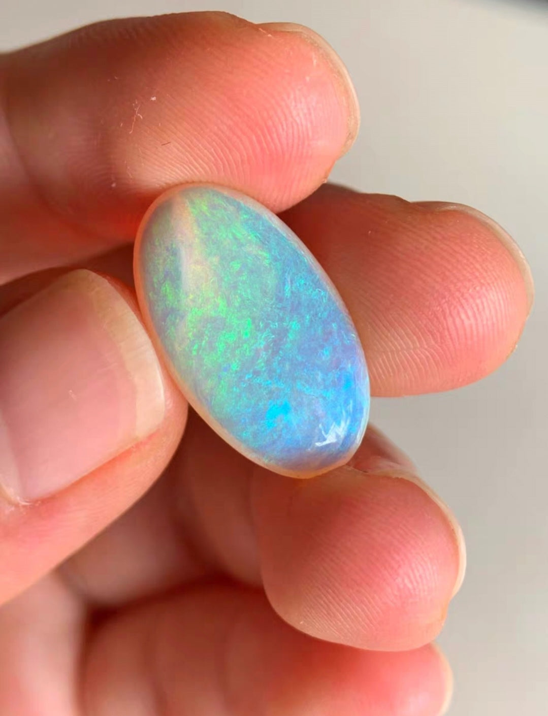 'The Blue Planet' 6.63ct solid Australian Opal 20.8x12x5mm