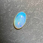 'Blue sea' 3.67ct Solid Australian Crystal opal 15x9.8x4.8mm