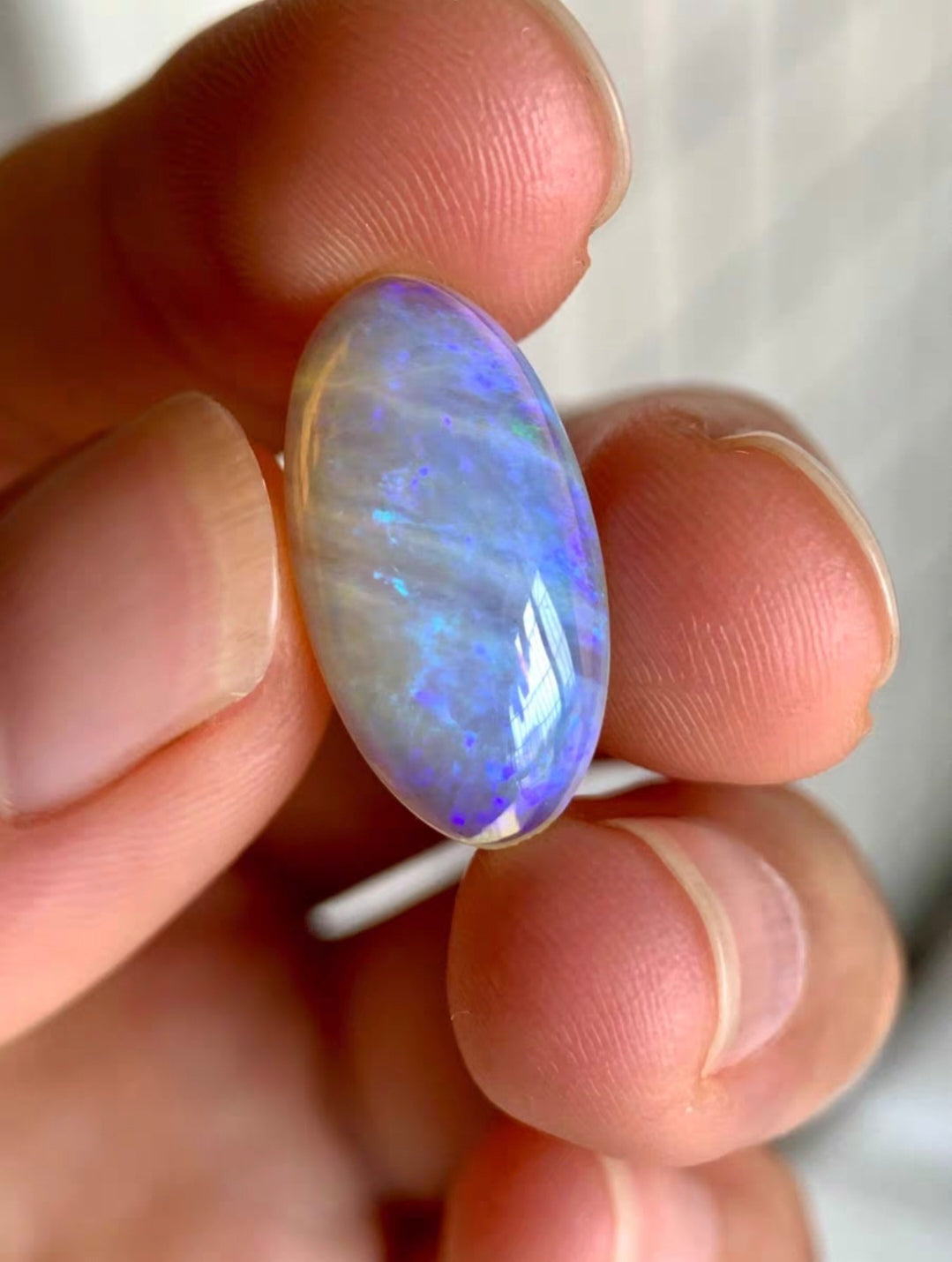 'Grace Bay' 5.57ct Solid Australian Crystal opal Coober Pedy