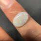 2.78ct Natural Solid Australian semi-Crystal opal 15.0×10.2×2.8mm