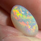 2.57ct Natural Solid Australian Crystal opal 12.7x7.6x4.3mm
