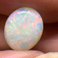 1.88ct Natural Solid Australian white opal 10.3x8.5x3.4mm