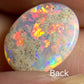 1.7ct Natural Solid Australian Crystal opal 10.9×8.5×2.9mm