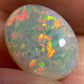 1.73ct Natural Solid Australian Crystal opal 11.2×8.6×2.7mm