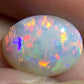 1.955ct Natural Solid Australian Crystal opal 10.7×8.4×3.7mm