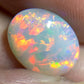 1.955ct Natural Solid Australian Crystal opal 10.7×8.4×3.7mm
